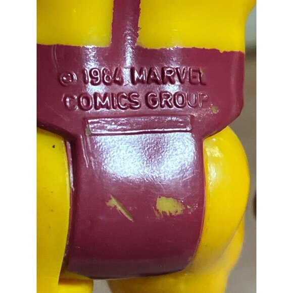 Vintage 1984 Marvel Wolverine Action Figure - Yellow & Red Suit - Collectible To - Picture 9 of 12